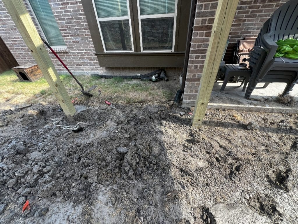 Hardscape Work in Progress