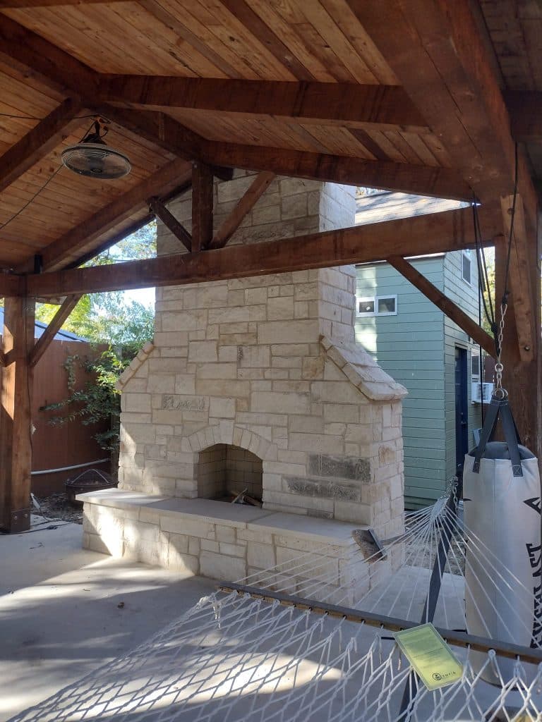 Outdoor Fire Feature Work in Progress