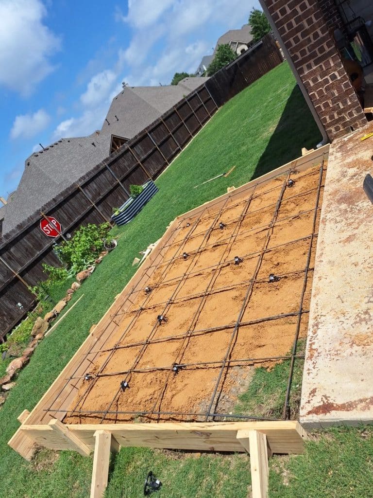 Hardscape Work in Progress