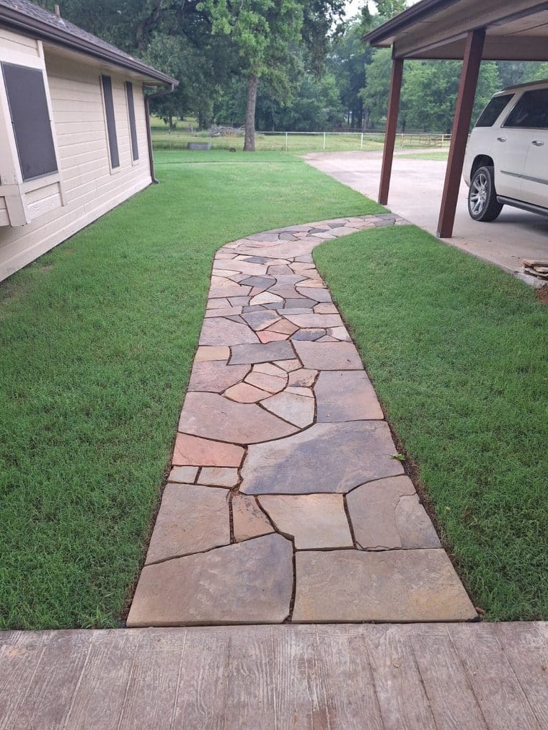 Hardscape Work in Progress