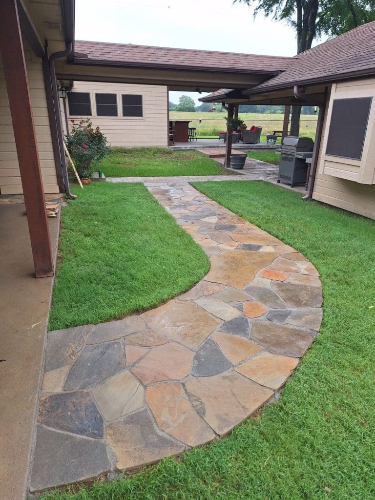 Hardscape Work in Progress